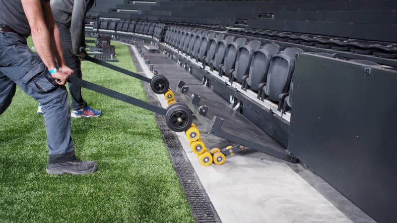 u arena seating system