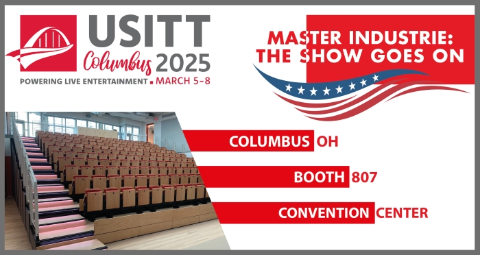 MASTER INDUSTRIE COME BACK AT USITT 2025!